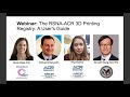 The RSNA-ACR 3D Printing Registry: A User’s Guide