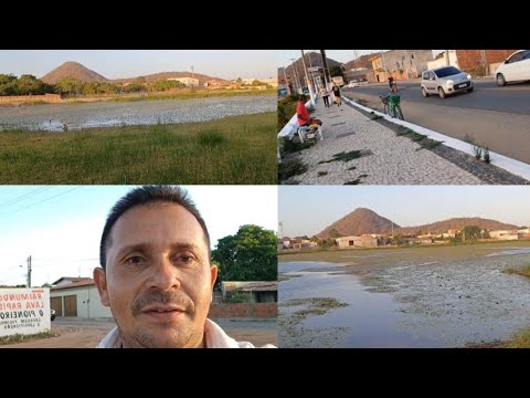 HOJE EU VOU MOSTRAR A LAGOA DA MINHA CIDADE DE OCARA CEARÁ MUITA LINDA 