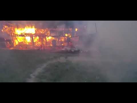 Incendiu la o gospodărie din Zlatna: Intervin pompierii din Alba Iulia și Abrud