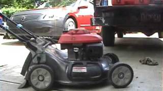 Honda Harmony II Start and Run.