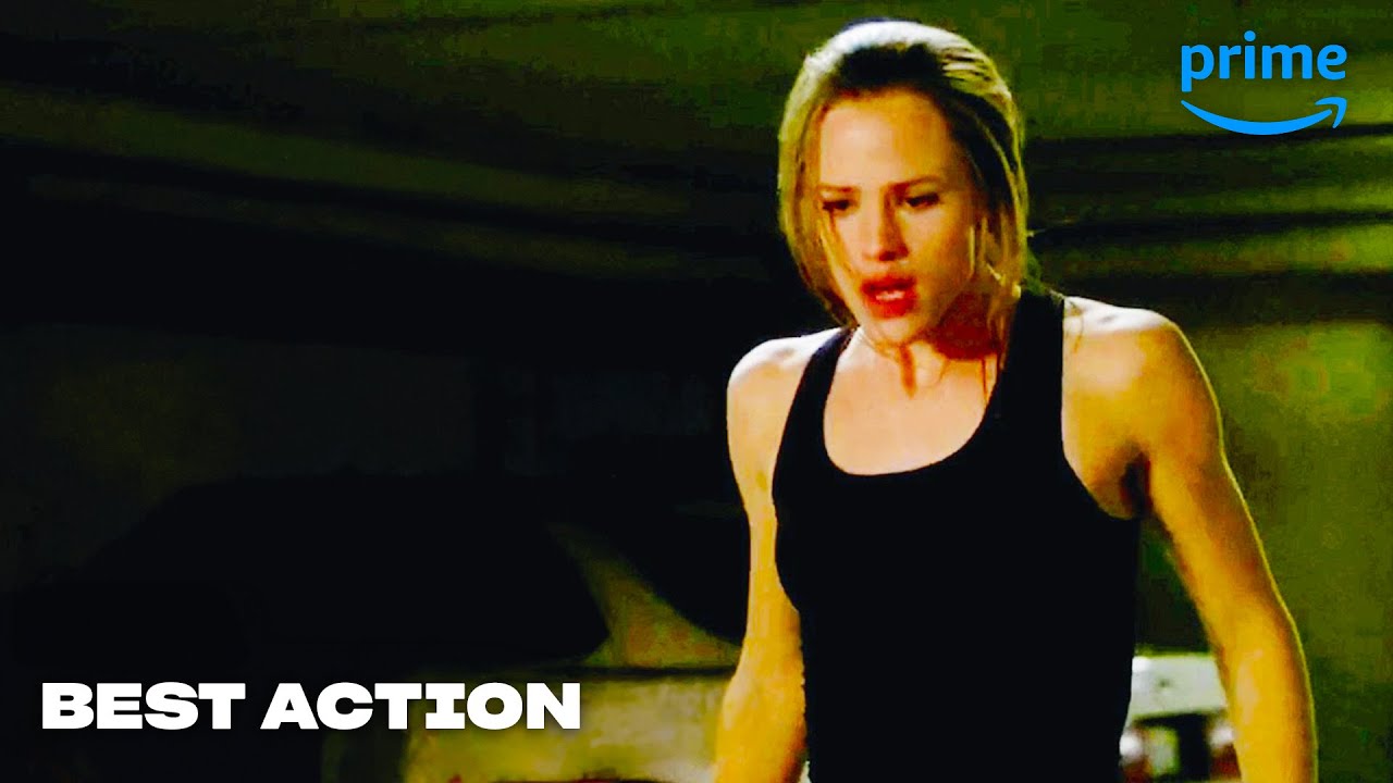 Jennifer Garner's Spin Kicks | Alias | Prime Video - YouTube