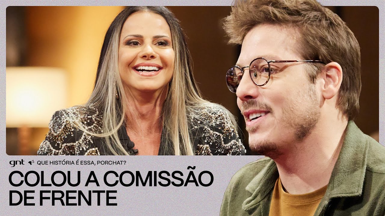 Viviane Araújo quase ficou com a 'LARISSINHA' de fora! 😱 | Que História É Essa, Porchat?