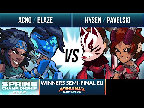 Acno & Blaze vs Hysen & Pavelski - Winners Semi-Final - Spring Championship 2022 - EU 2v2