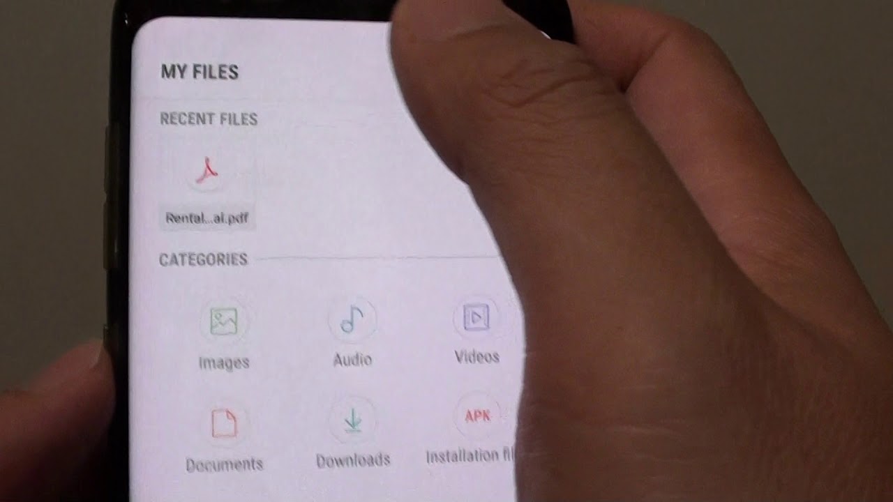 Where do I find Download Manager on Samsung?