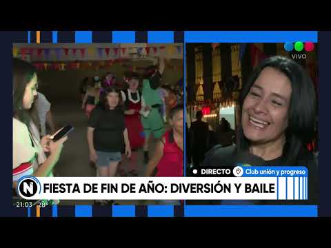 Fiesta de fin de año en el club Unión y Progreso
