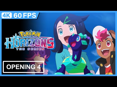Pocket Monsters (Pokémon) Horizons Opening 4 | Creditless | 4K 60FPS Remastered