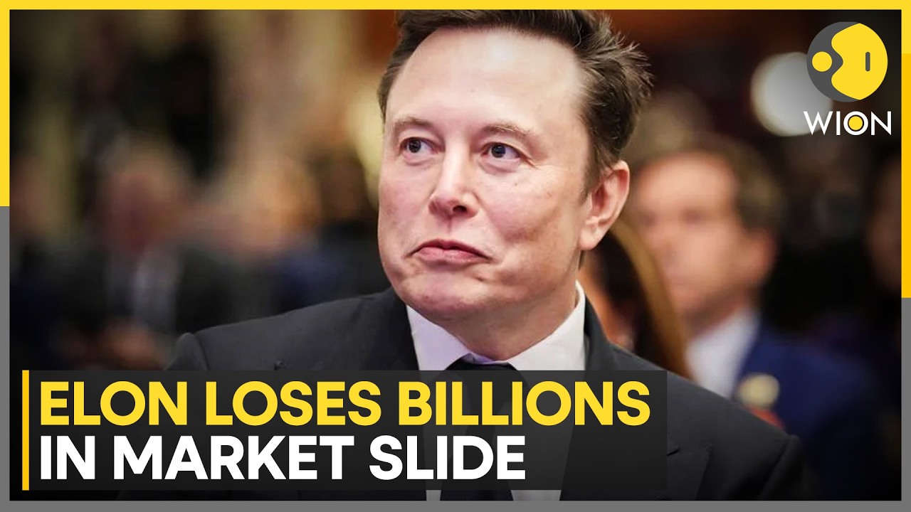 Elon Musk Loses Nearly $650 Billion In Weeks | Tesla And SpaceX Selloff Ends Trillionaire Status