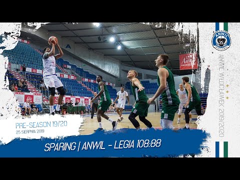 Anwil Włocławek - Legia Warszawa 108:88 | Mecz sparingowy