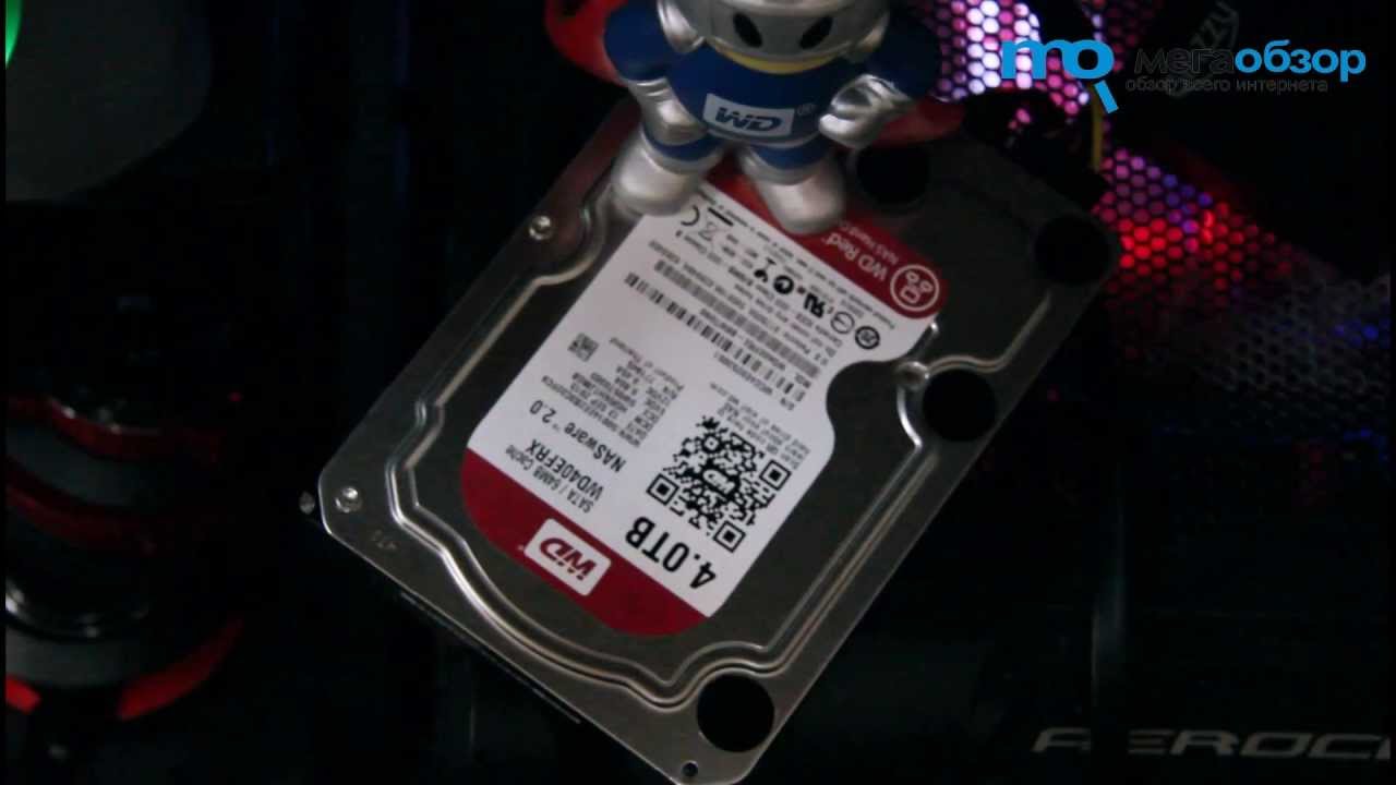 Жёсткий диск Western Digital WD Red NAS Edition 4Tb 3,5" IntelliPower 64MB (SATA-III), WD40EFRX