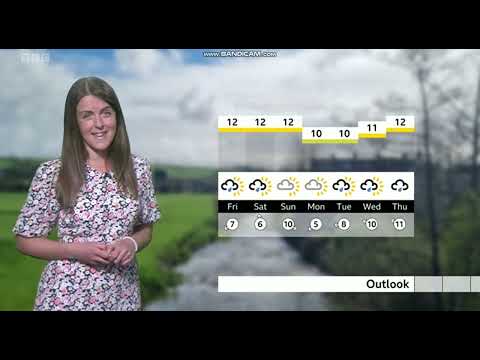 (HD) Alex Osbourne BBC Spotlight weather on BBC ONE April 20th 2023 - 60 FPS