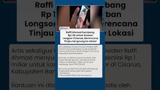 Video Call Bupati Bandung Barat Jeje, Raffi Ahmad Sumbang Rp 1 Miliar untuk Korban Longsor Cisarua