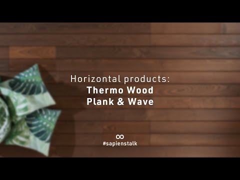 Horizontal products :Thermo Wood Plank & Wave