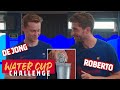 ?? WATER CUP CHALLENGE WITH FRENKIE DE JONG & SERGI ROBERTO