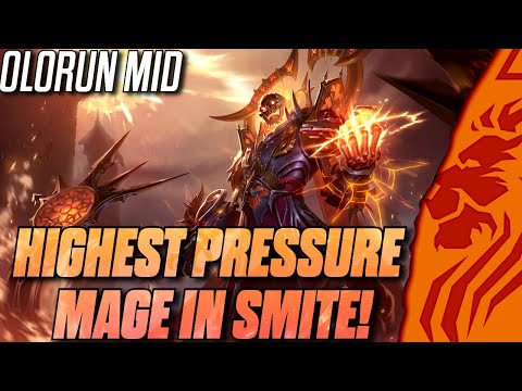 OLORUN HIGHEST PRESSURE MAGE IN SMITE!