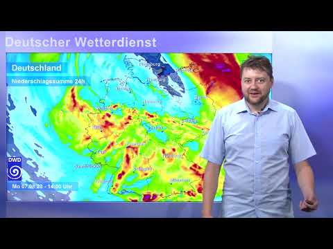 06.08.2023 Unwetterinformation - Deutscher Wetterdienst (DWD)
