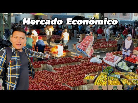 Así es MERCADO más ECONÓMICO de PELILEO 