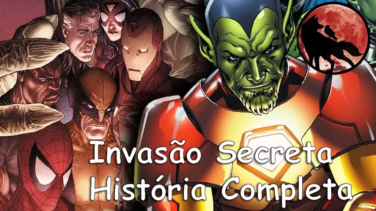 Invasão Secreta - História Completa