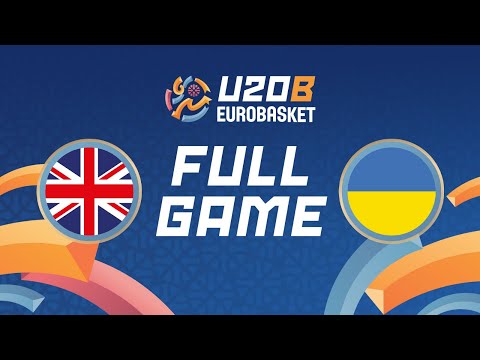 Group Phase |Great Britain v Ukraine | Full Basketball Game | FIBA U20 Women's EuroBasket 2025 Div B