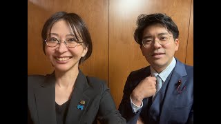 千代田区長選挙、いきなり応援にきた無所属議員と初対談
