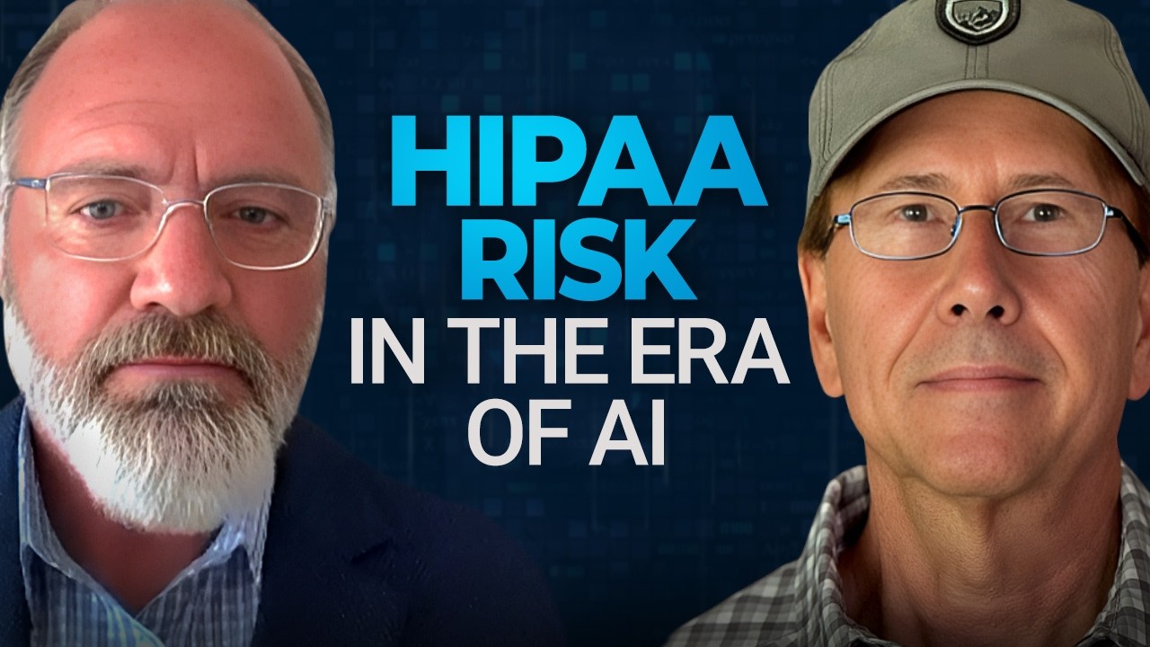 Episode 11 thumbnail — IT and Systems Compliance and HIPAA Risk in the Era of AI with Live Compliance Founder and President, with Jim Johnson