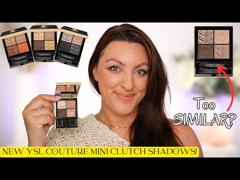 NEW YSL COUTURE MINI CLUTCH EYESHADOWS | Are They Different Enough?!
