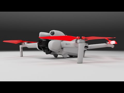 DJI Mini 4/3 Pro Super Stealth Propellers by Master Airscrew