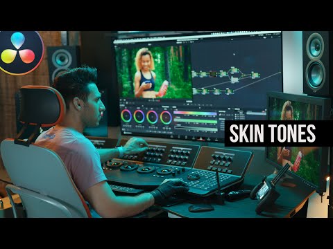 3 EASY Steps to get PERFECT Skin Tones | DaVinci Resolve Tutorial