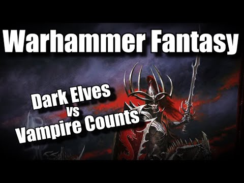 IS THIS THE ONE? Dark Elves vs Vampire Counts Warhammer Fantasy Battle Report Ep09