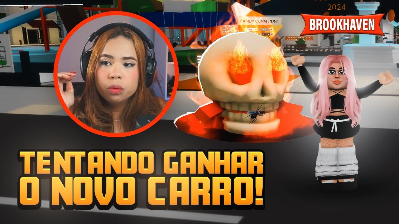 FIZ O DESAFIO DE HALLOWEEN DE BROOKHAVEN