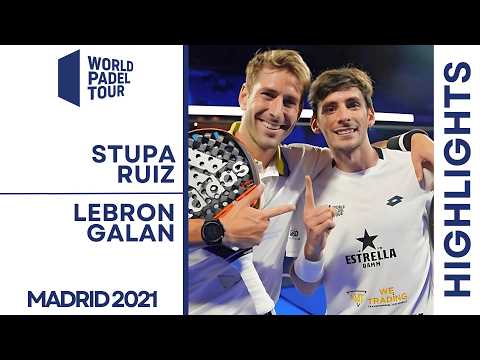 AN INCREDIBLE UPSET | Stupa/Ruiz VS Lebron/Galan | Madrid 2021 | Padel Flashback