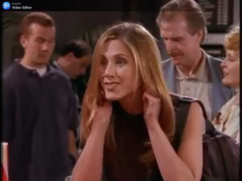 Cena de Friends no aeroporto. Friends airport scene