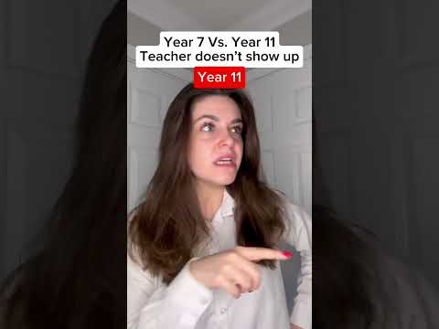 7. Klasse vs. 11. Klasse: Der Lehrer erscheint nicht!!😱🔥 #shorts