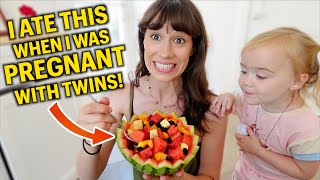 Eating My Biggest Twin Pregnancy Craving