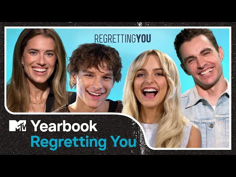 “He Runs All The Fan Accounts” 😂 The Regretting You Cast Play MTV Yearbook | MTV Movies