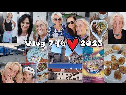 Vlog 796/23 - Veget Fest Strakonice a přesun do Prahy