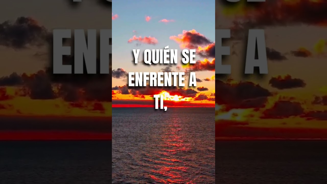 Nada podrá hacerte daño ni derrotarte. 