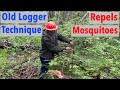 This Is How Loggers Keep Mosquitos From Eating Them Alive
