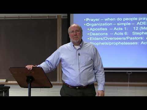 Dr. Ted Hildebrandt, New Testament Literature, Lecture 19I