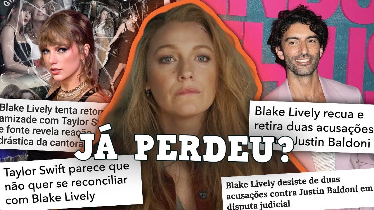 BLAKE LIVELY RETIRA DUAS ACUSAÇÕES CONTRA JUSTIN BALDONI… O KARMA É SWIFITE?