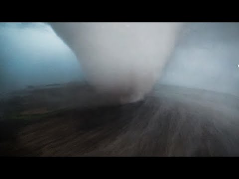 Inside the Spiritwood, ND wedge tornado - June 20, 2025
