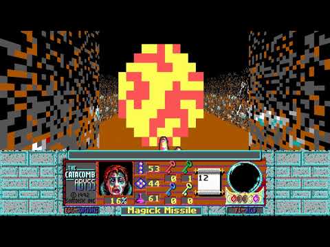 Catacomb: Abyss TC for ZDoom - 06 Den of Zombies - UHD 4K