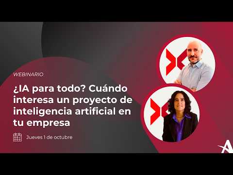 �IA para todo? Cu�ndo interesa un proyecto de inteligencia artificial en tu empresa