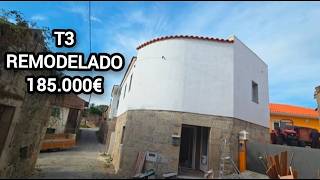 MORADIA T3 DE PEDRA REMODELADA POR 185.000€! 🏡 VOUZELA, PORTUGAL