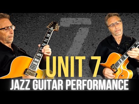 Jazz Guitar Improvising Over A Smooth, Upbeat Jazz Standard | 'Unit 7' Jazz Guitar Performance |