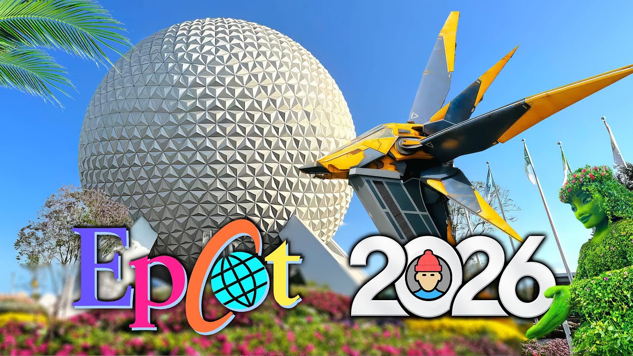 EPCOT RIDES & ATTRACTIONS 2026 | Walt Disney World
