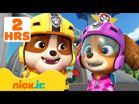 Paw Patrol | Nuevos Episodios de PAW Patrol con Rubble y Skye #9 | 120 Minutos | Nick Jr. en Español