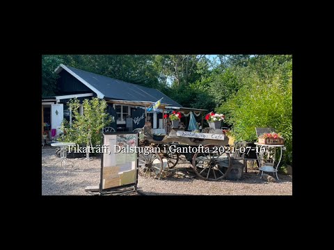 Fikaträff, Dalstugan i Gantofta 2021 07 16