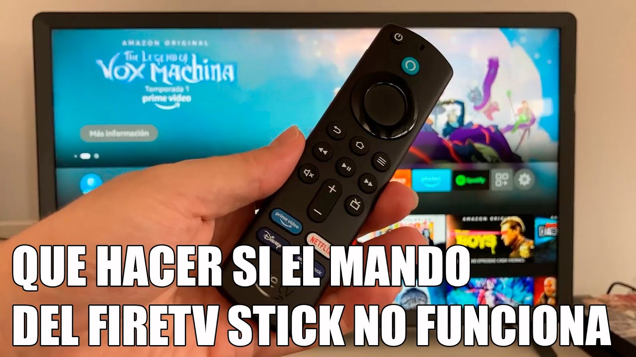 Que Hacer si el Mando del Amazon Fire TV Stick NO Funciona