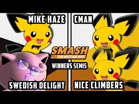 STR 2017 Melee Doubles - RNG | Swedish Delight & BC | Mike Haze Vs. Cman & Nice Climbers - SSBM WS