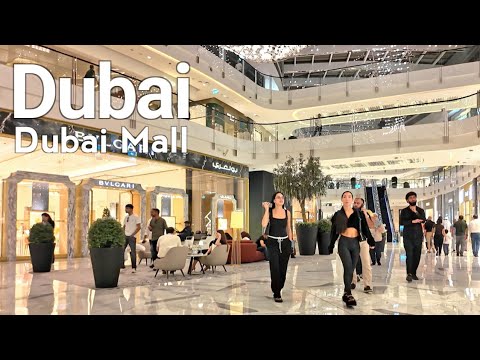 Dubai Mall 4K🇦🇪 World’s Largest Luxury Shopping Destination! Walking Tour